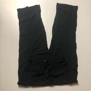 Paris Atelier & Other Stories Black High Rise Wide Leg Pants Size 6